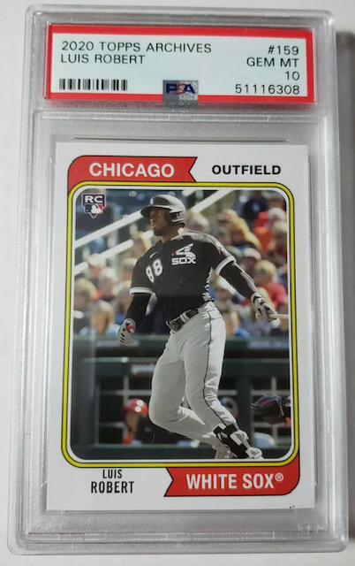 2020 Topps Archives Luis Robert Rookie Card