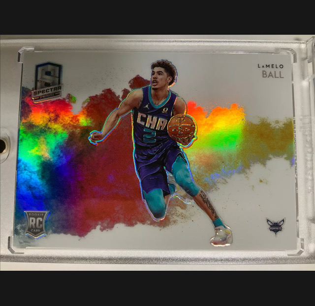 LaMelo Ball Spectra Color Blast Rookie