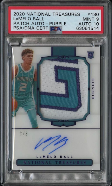 LaMelo Ball National Treasures Rookie