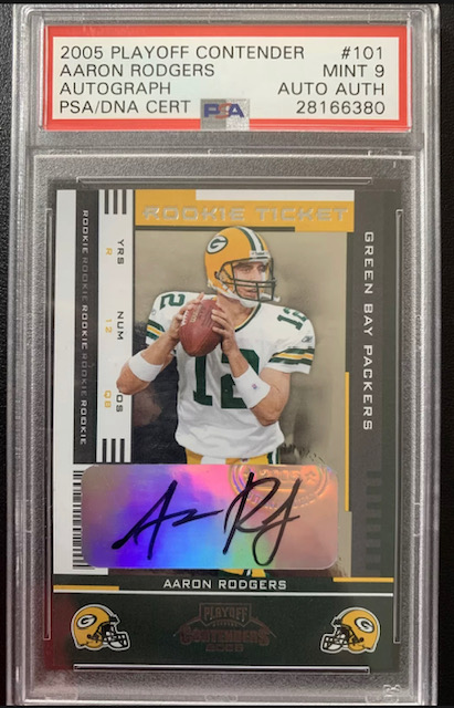 2005 Aaron Rodgers Playoff Contenders Rookie