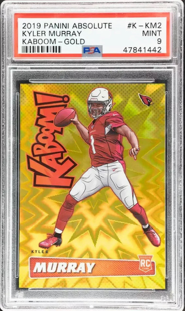 2019 Panini Absolute Kaboom Gold Rookie