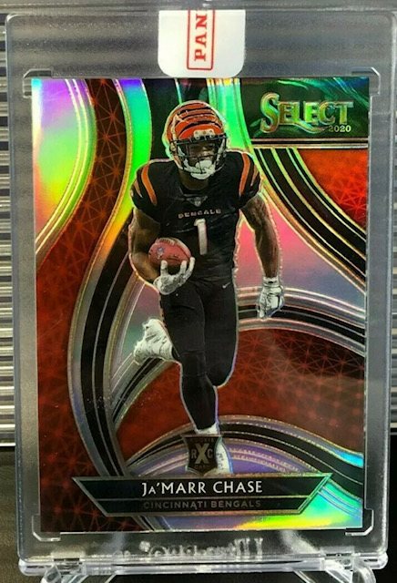 2020 Panini Select XRC Ja'Marr Chase Rookie Card