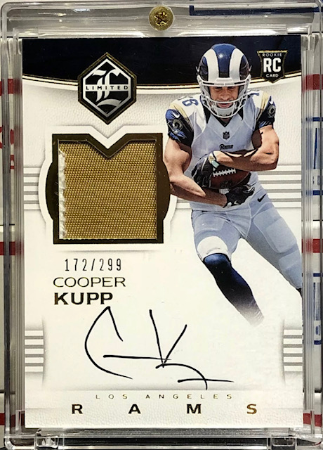 2017 Cooper Kupp Limited RPA Rookie Card