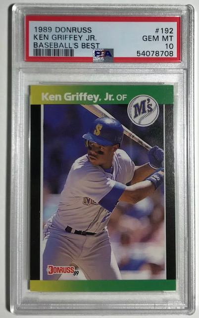 Photo of 1989 Ken Griffey Jr Donruss Baseball's Best Rookie Card