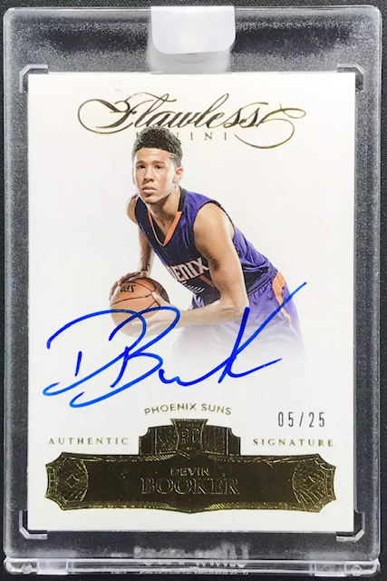 Photo of 2015-16 Devin Booker Panini Flawless Authentic Signatures Rookie Card