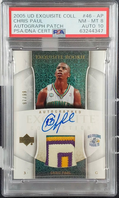 Photo of 2005 Chris Paul UD Exquisite RPA Rookie Card