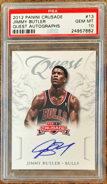 Photo of 2012 Jimmy Butler Crusade Quest Auto Rookie Card