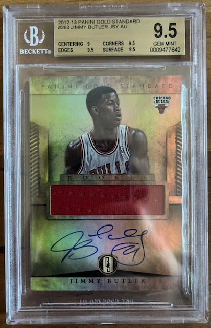 Photo of 2012 Jimmy Butler Panini Gold Standard Rookie Card