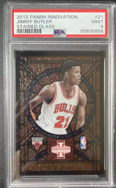 Photo of 2012 Jimmy Butler Innovation Stained Glass Rookie Card