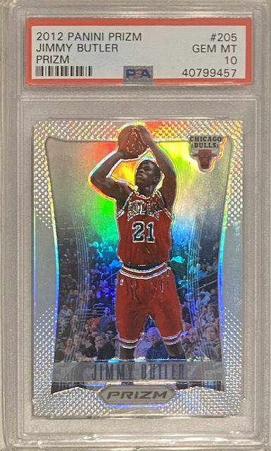 Photo of 2012 Jimmy Butler Panini Prizm Silver Rookie Card