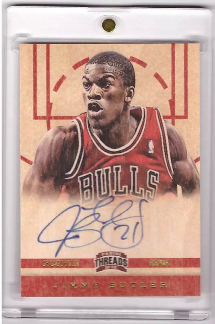 Photo of 2012 Jimmy Butler Panini Threads Rookie Card