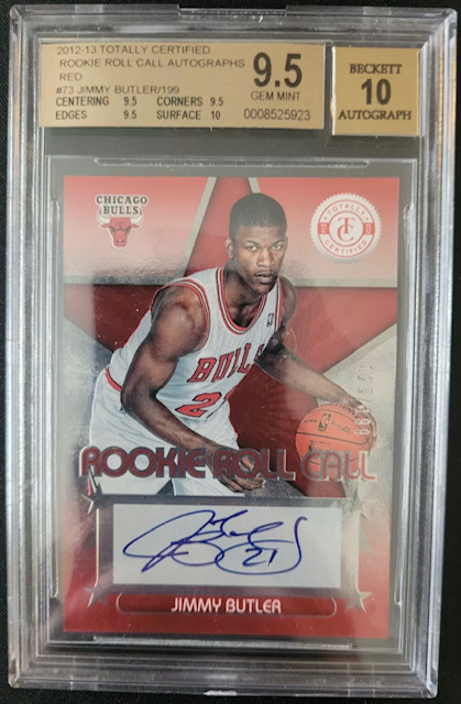 Photo of 2012 Jimmy Butler Totally Certified Red Rookie Card