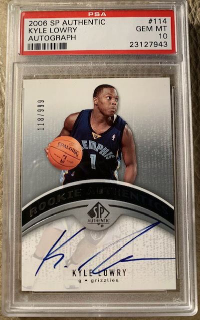Photo of 2006 Kyle Lowry SP Authentic Rookie Card