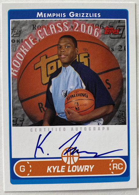 Photo of 2006 Kyle Lowry Topps Rookie Photo Shoot Rookie Card