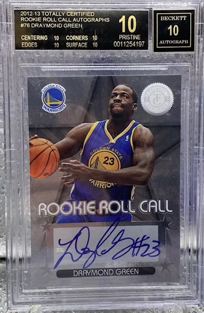 Photo of 2012 Draymond Green Totally Certified Rookie Roll Call Rookie Card