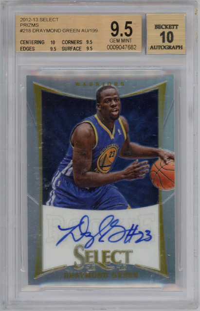 Photo of 2012 Draymond Green Select Silver Prizm Rookie Card