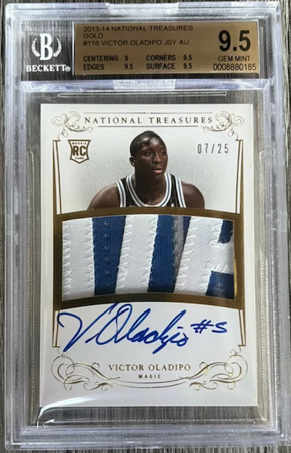 Photo of 2013 Victor Oladipo National Treasures RPA Rookie Card