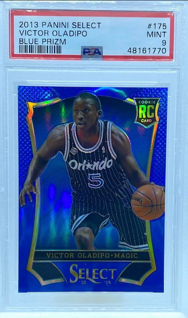 Photo of 2013 Victor Oladipo Select Blue Prizm Rookie Card