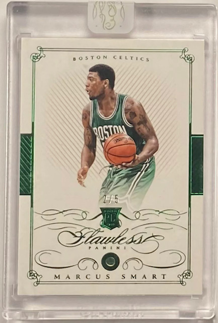 Photo of 2014 Marcus Smart Flawless Emerald Rookie Card