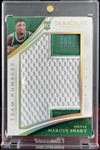 Photo of 2014 Marcus Smart Immaculate Jumbo Patch Rookie Card