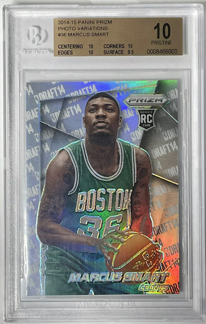 Photo of 2014 Marcus Smart Panini Prizm Silver Variation Rookie Card