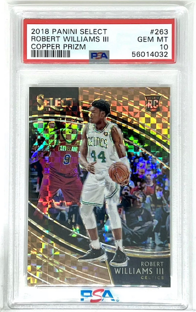 Photo of 2018 Robert Williams III Select Courtside Copper Rookie Card