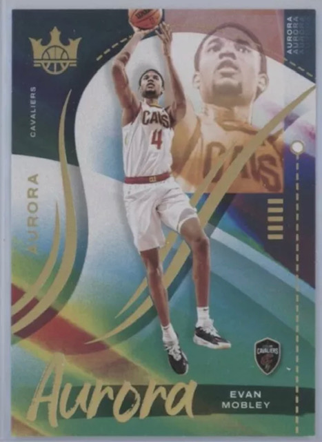 Photo of 2021 Evan Mobley Court Kings Aurora Rookie Card