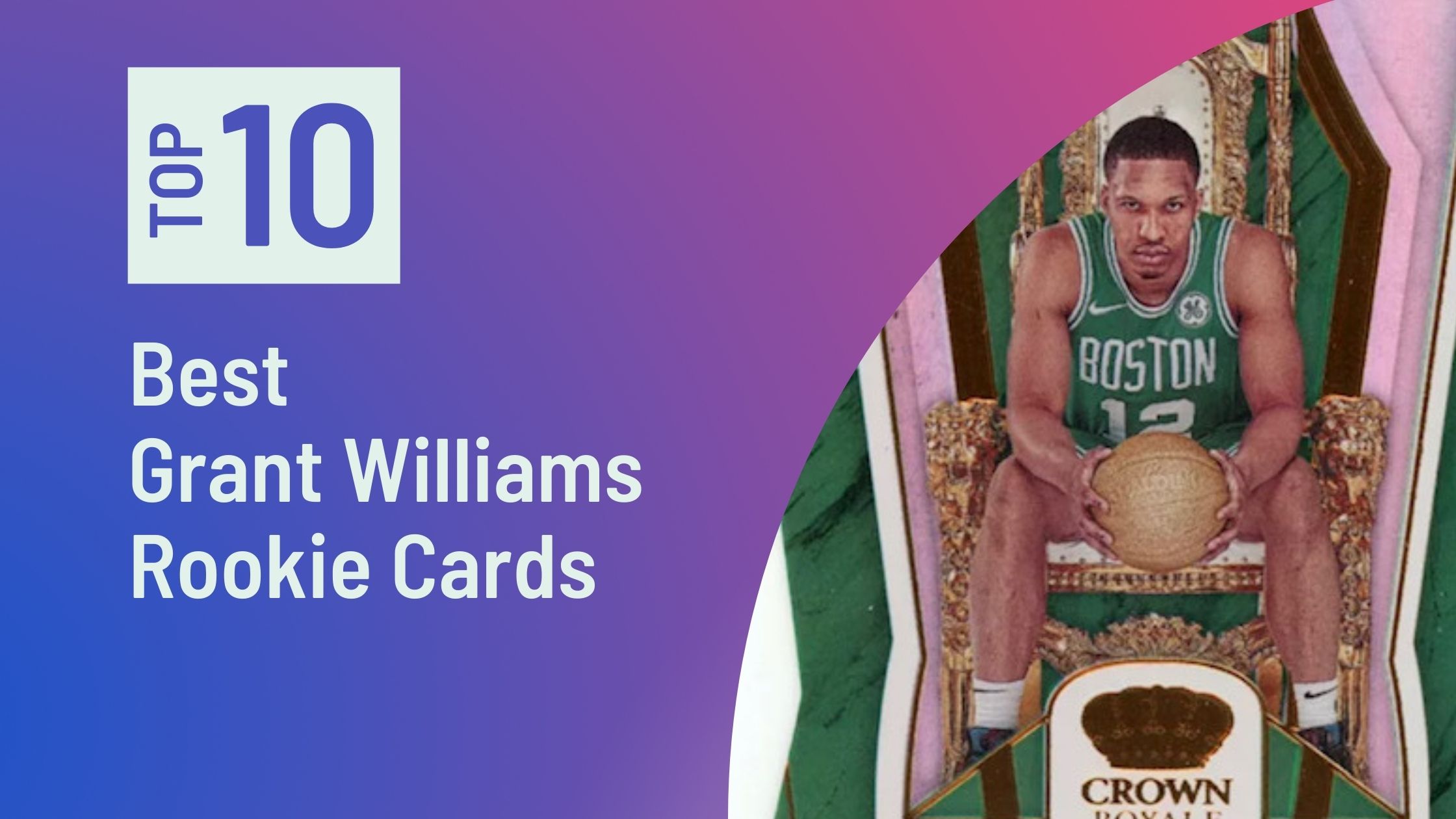 Featured Image for the Best Grant Williams Rookie Cards blog post