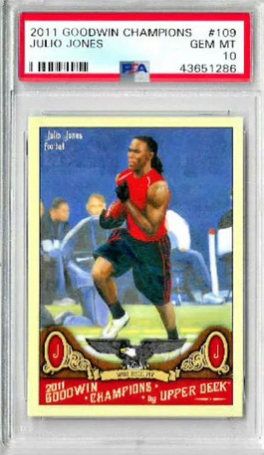 Photo of 2011 Julio Jones Goodwin Champions Rookie Card