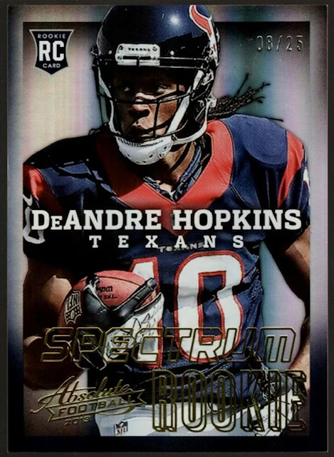 Photo of 2013 DeAndre Hopkins Panini Absolute Rookie Card