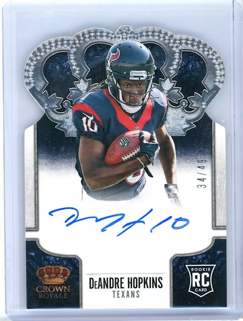 Photo of 2013 DeAndre Hopkins Crown Royale Rookie Card