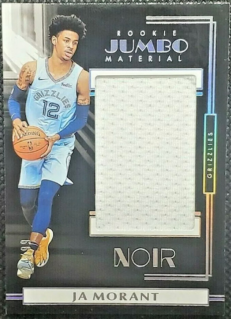 Photo of a Cheap 2019 Ja Morant Noir Jumbo Patch Rookie Card