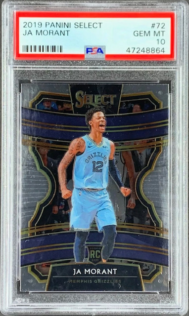 Photo of a Cheap 2019 Ja Morant Select Concourse Rookie Card
