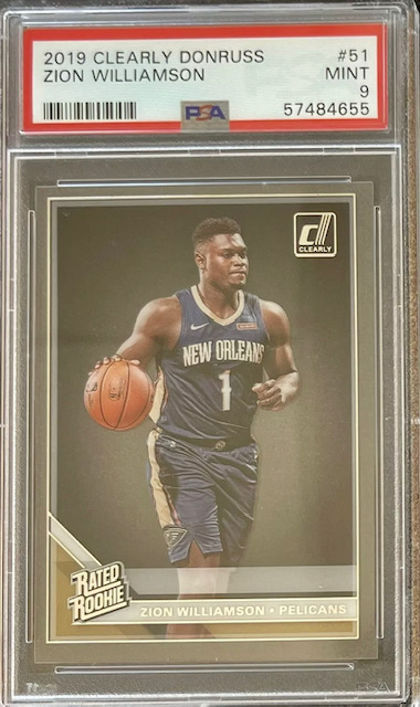 Photo of Cheap 2019 Zion Williamson Clearly Donruss Rookie Card