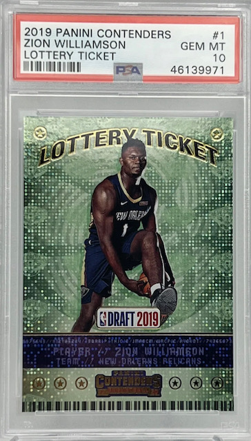 Photo of Cheap 2019 Zion Williamson Contenders Lottery Ticket Rookie Card