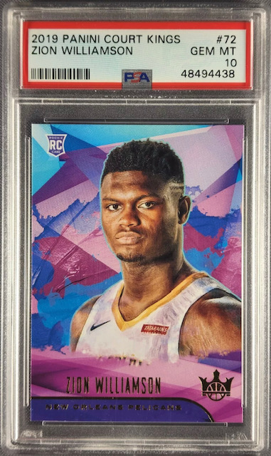 Photo of Cheap 2019 Zion Williamson Court Kings Level 1 Rookie Card