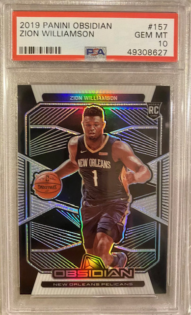 Photo of Cheap 2019 Zion Williamson Obsidian Rookie Card