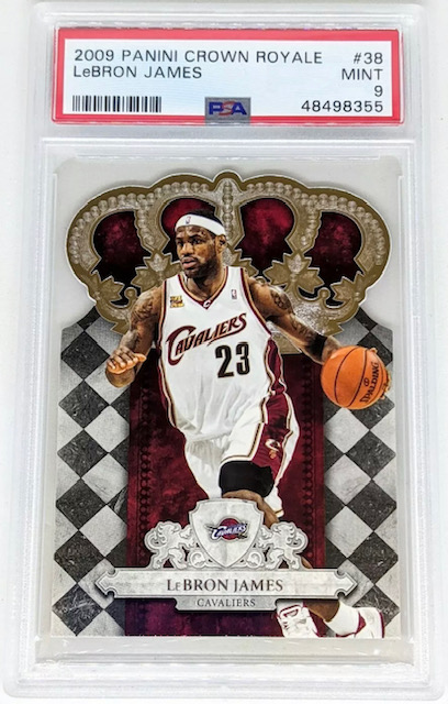 Photo of a 2009-10 Lebron James Crown Royale Card