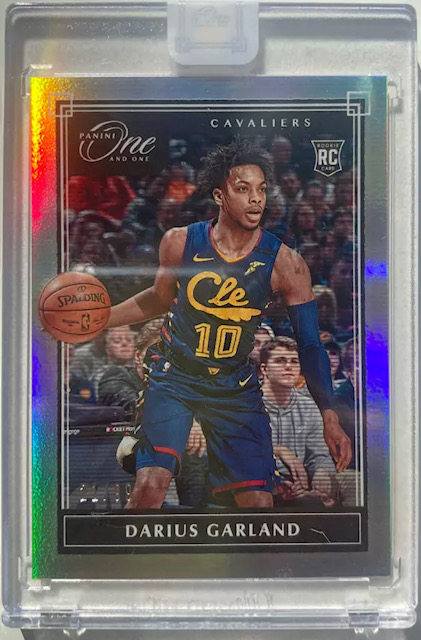 Photo of a 2019-20 Darius Garland One & One Rookie Card