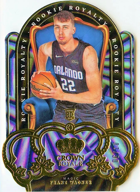 Photo of a 2021 Franz Wagner Crown Royale Rookie Royalty Rookie Card