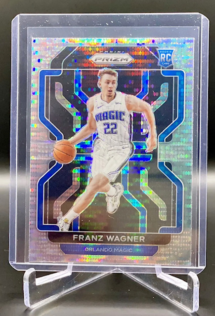 Photo of a 2021 Franz Wagner Panini Prizm Pulsar Rookie Card