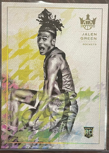 Photo of a 2021 Jalen Green Court Kings Level IV Rookie Card