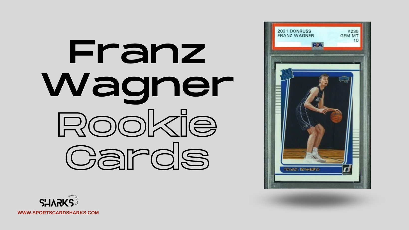 Featured image for the Best Franz Wagner Rookie Cards blog post on Sports Card Sharks